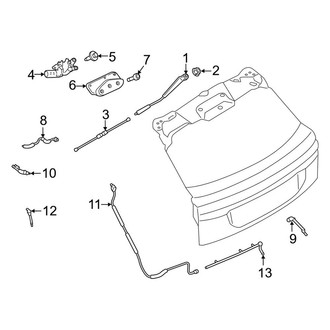 Land Rover OE - Lift Gate - Wiper Components