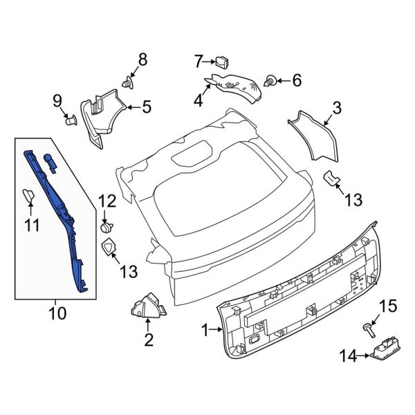 Liftgate Trim