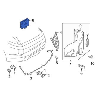 Land Rover OE - Rear Liftgate Control Module