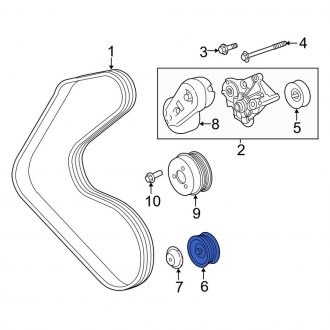 Land Rover Defender Replacement Engine Pulleys — CARiD.com