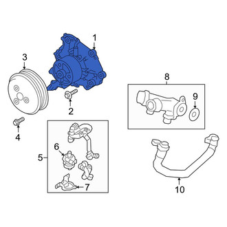 Land Rover OE - Engine Water Pump
