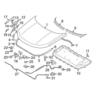 Land Rover OE - Hood & Components