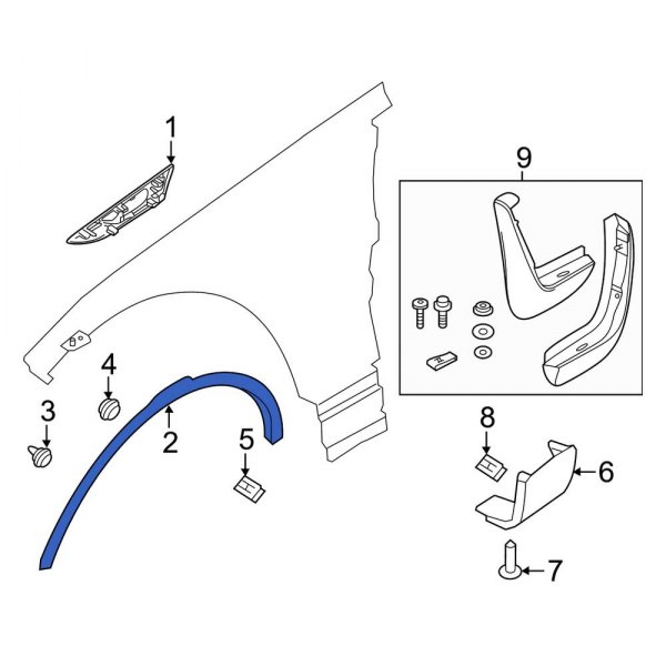 Wheel Arch Molding