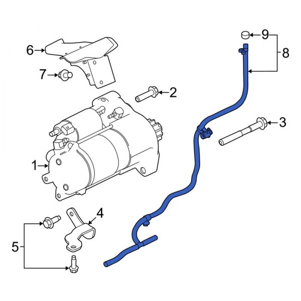 Starter Drain Tube