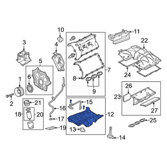 Land Rover OE - Engine Oil Pan