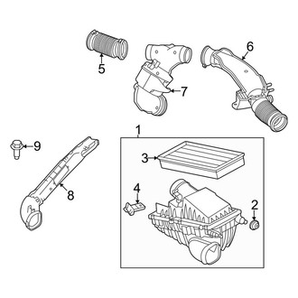 Land Rover OE - Engine - Air Intake (3.0L)