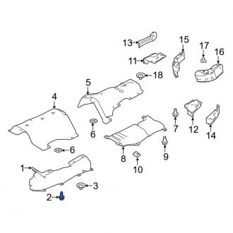 Land Rover Discovery Roof Hardware | Clips, Screws — CARiD.com