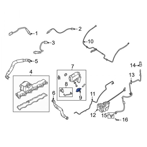 Evaporative Emissions System Leak Detection Pump