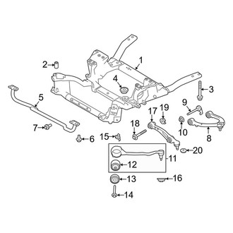Land Rover OE - Front Suspension - Suspension Components