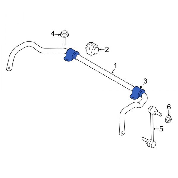 Suspension Stabilizer Bar Bracket