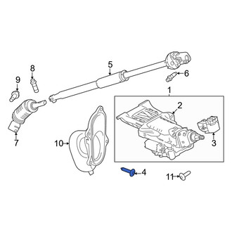 Land Rover OE - Steering Column Lock Screw