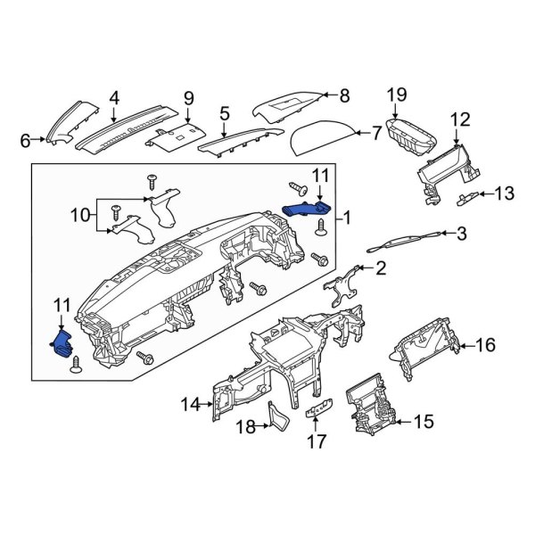 Instrument Panel Air Duct