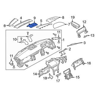 Land Rover OE - Speaker Cover