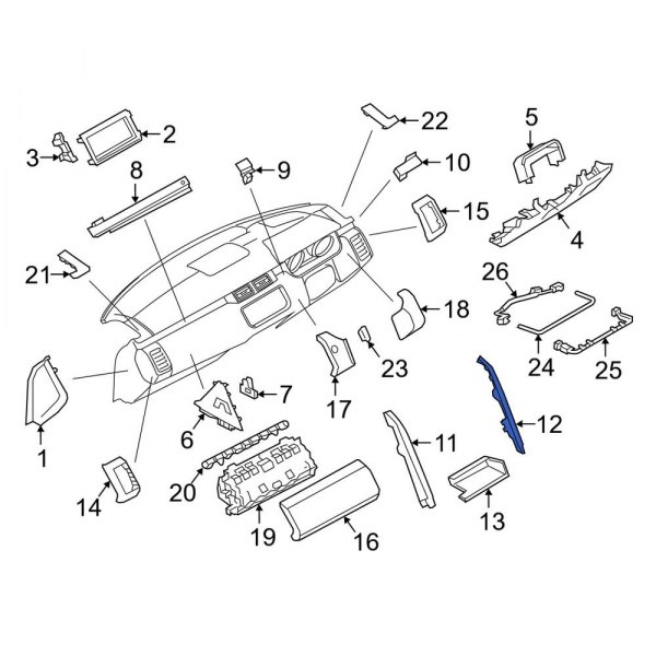 Instrument Panel Molding