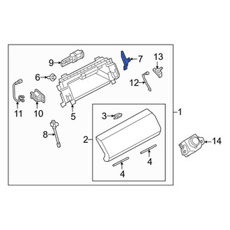 Land Rover OE - Front Glove Box Door Hinge