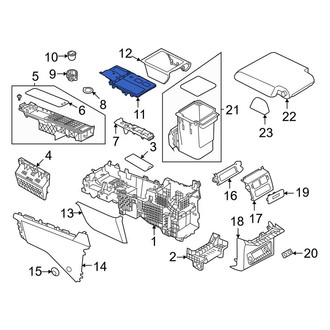Land Rover OE - Automatic Transmission Shift Cover Plate