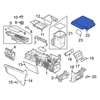 Land Rover OE - Console Armrest