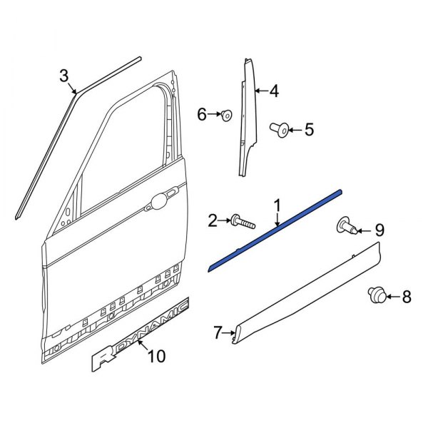 Door Belt Molding