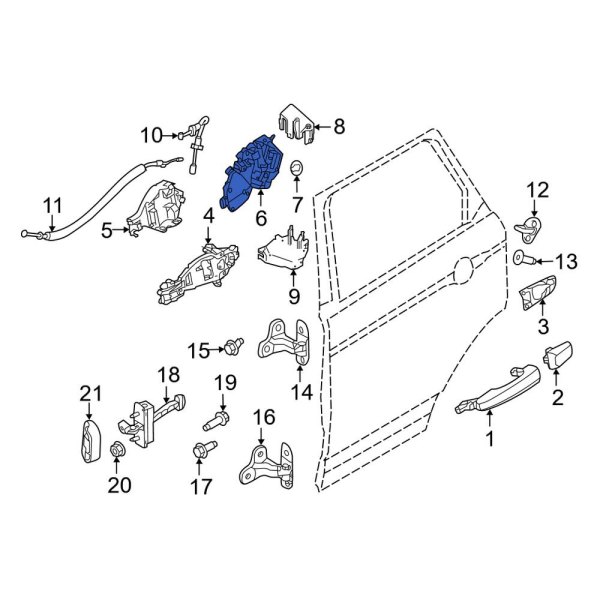 Door Latch Assembly