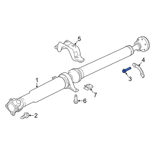 Drive Shaft Bolt