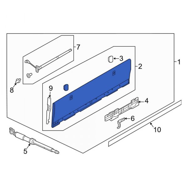 Liftgate Trim