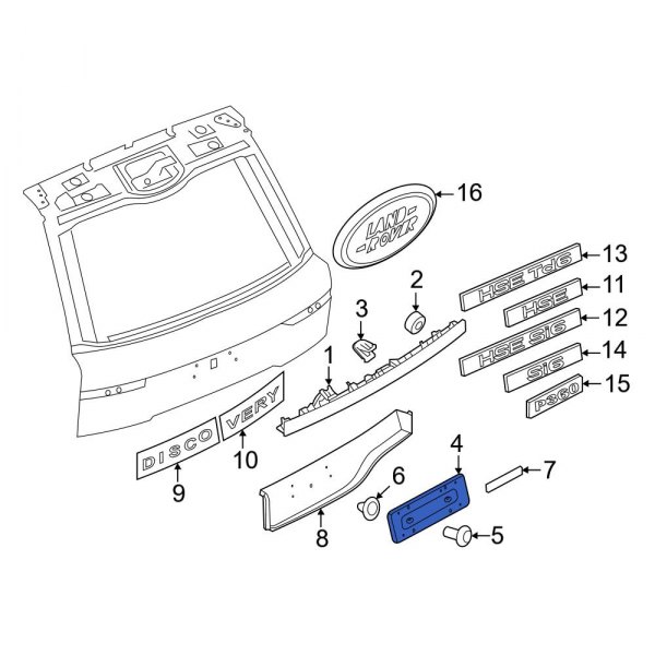 License Plate Bracket