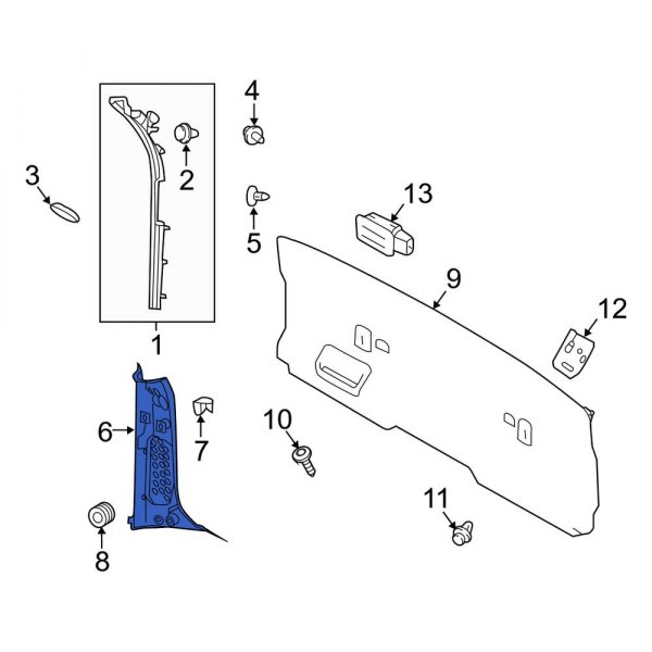 Liftgate Trim