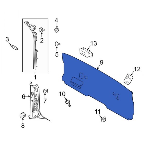 Liftgate Trim