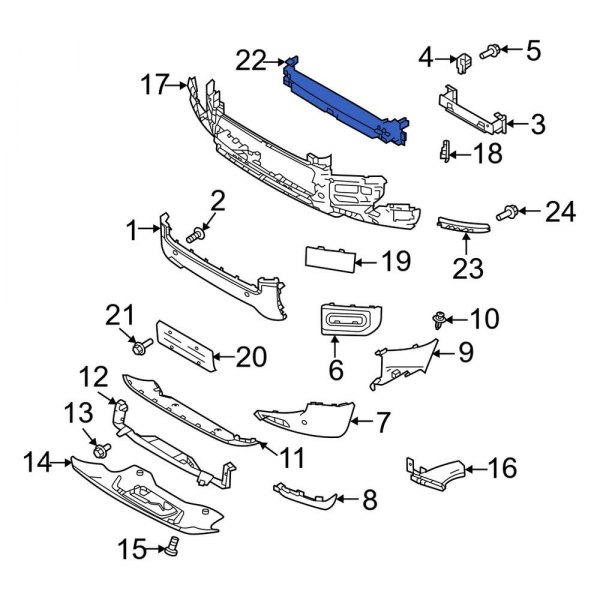 Bumper Cover Bracket