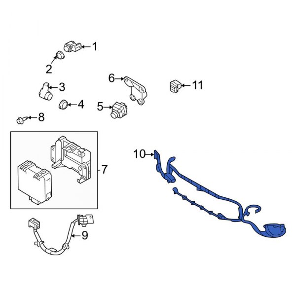 Fog Light Wiring Harness