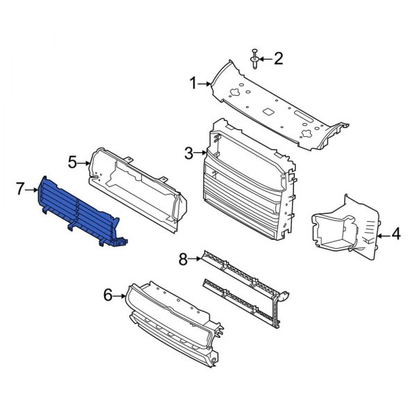 Radiator Shutter Assembly