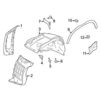 Land Rover OE - Fender - Exterior Trim