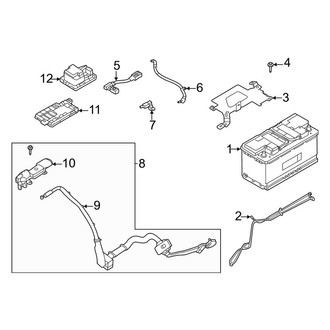 Land Rover OE - Electrical - Battery (Conventional)