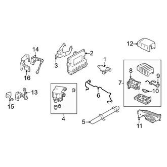 Land Rover OE - Front Air Suspension Compressor Line