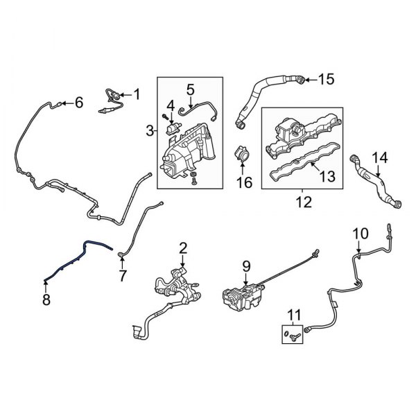 Evaporative Emissions System Lines