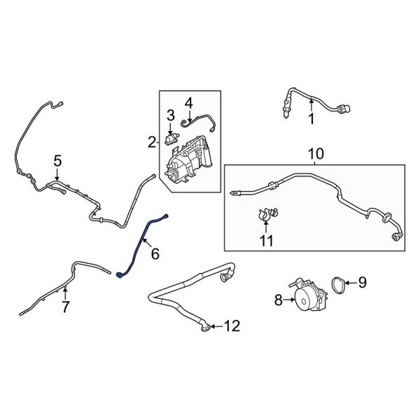 Evaporative Emissions System Lines