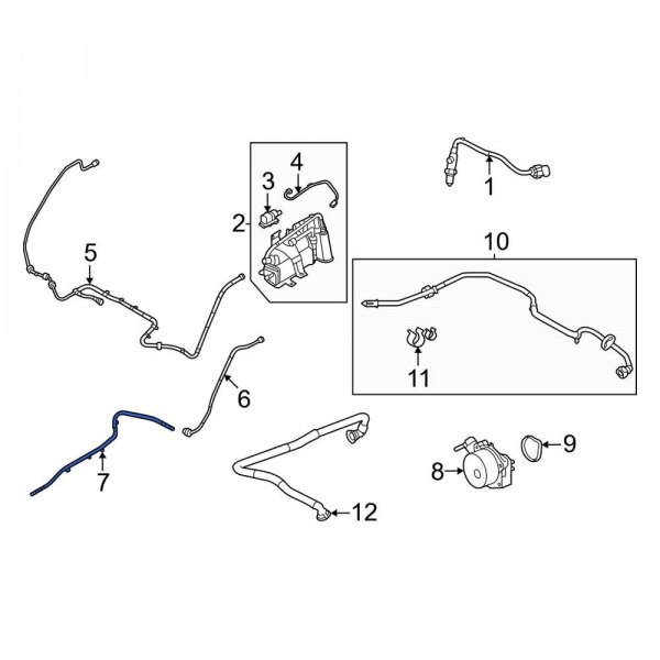 Evaporative Emissions System Lines