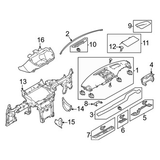 Land Rover OE - Instrument Panel (Upper Components)