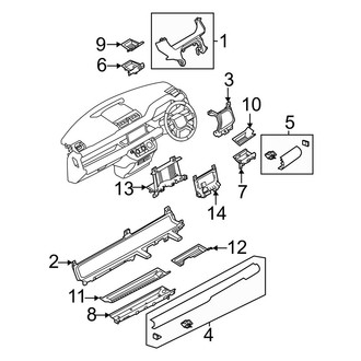 Land Rover OE - Instrument Panel (Center Components)