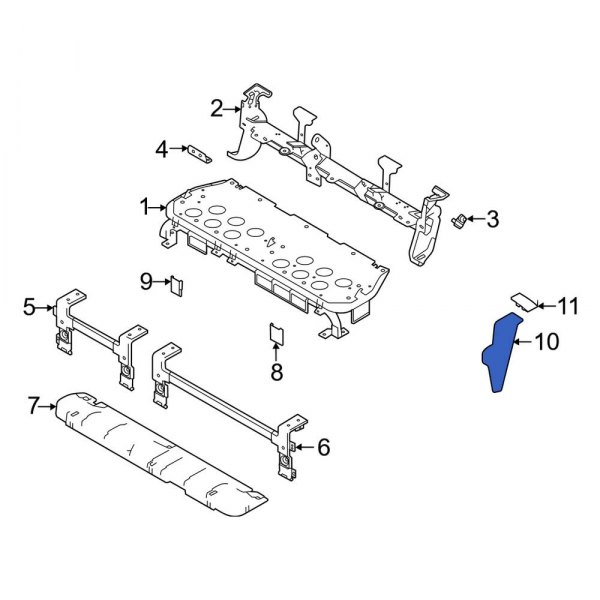 Seat Frame Trim Panel