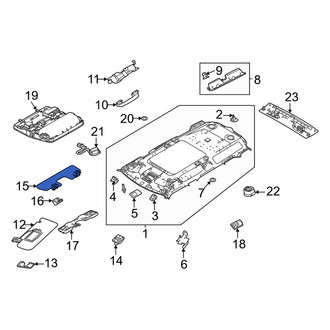 Land Rover OE - Front Right Sun Visor