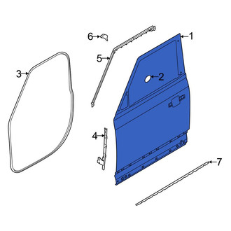 Land Rover OE - Rear Door Shell
