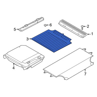 Land Rover OE - Rear Floor Mat