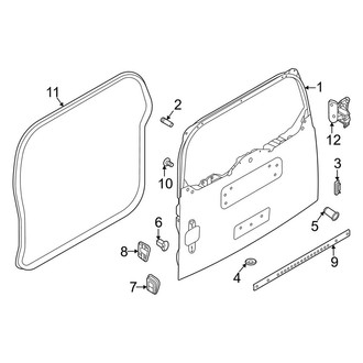 Land Rover OE - Back Door - Door & Components
