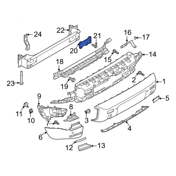 Tow Hook Bracket