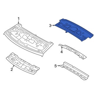 Land Rover OE - Rear Roof Header Panel