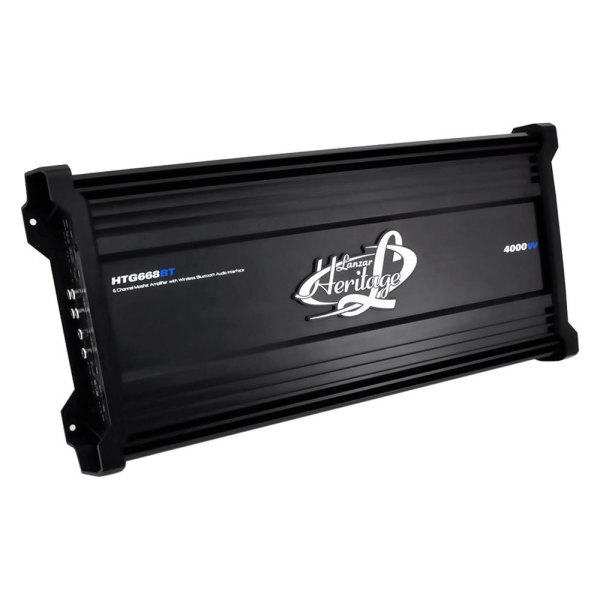Lanzar® - Heritage Series 4000W 6-Channel Class AB Amplifier with Built-In Bluetooth