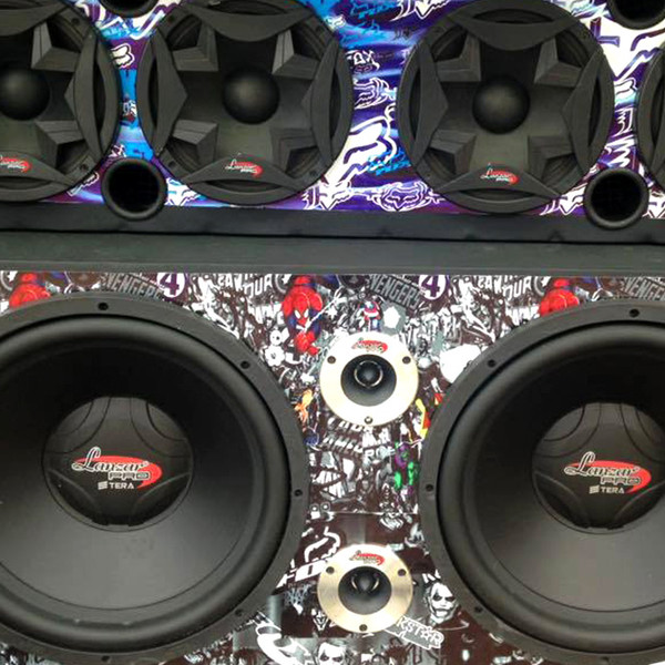 Lanzar® - Pro Tera Series Midrange Speakers