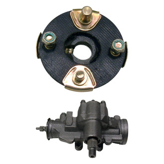 Lares® - 2-Pc Power Steering Gear Box Kit