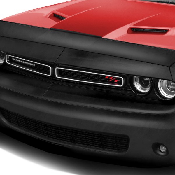 Fits 2015-2019 Dodge Challenger GT Car Mask Bra R/T & SXT models only 15-19 Lebra 2 piece Front End Cover Black 